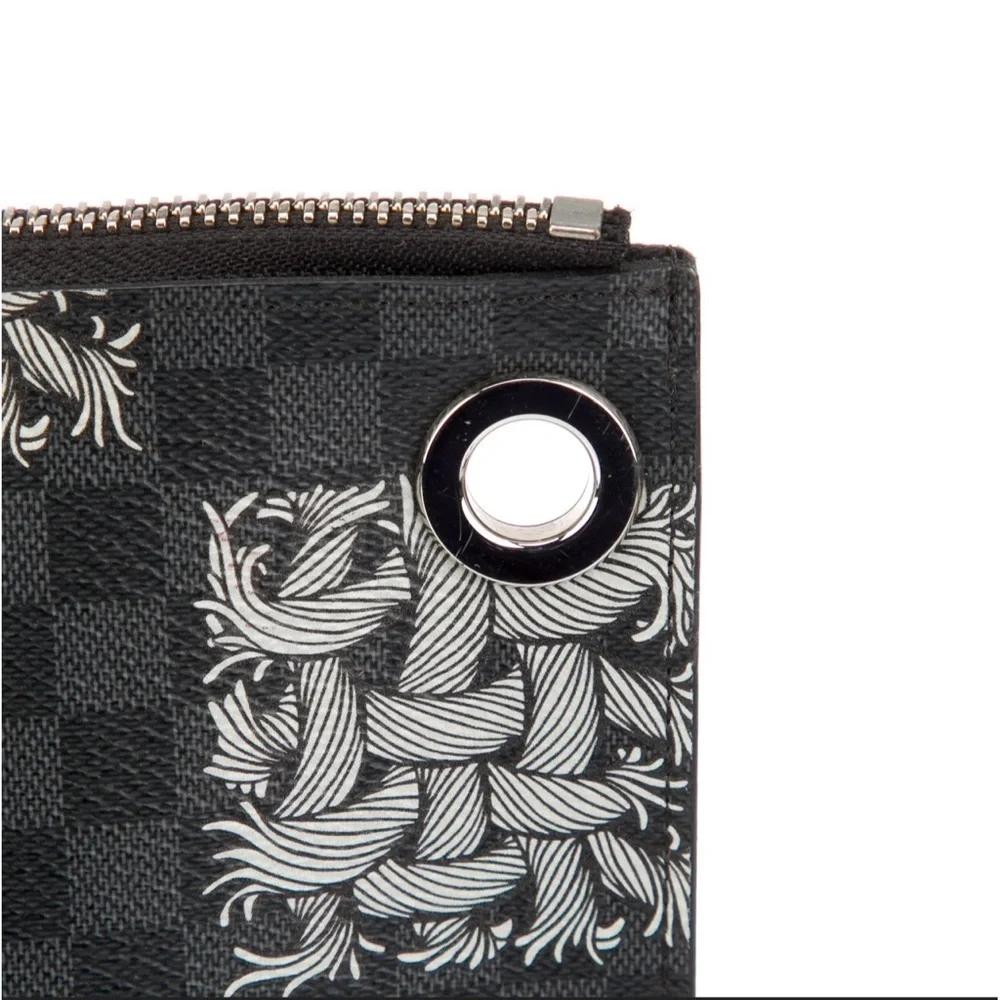 Louis Vuitton~Christopher Nemeth Collaboration Leather Unisex Portfolio - Picture 9 of 10